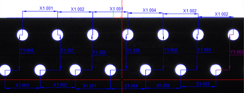 小孔直徑0.17mm、定位精度達(dá)到0.005內(nèi)